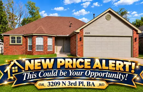 3209 N 3rd Pl, Broken Arrow, OK 74012