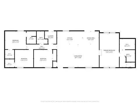 Floorplan - 422311 E 1142 Rd, Eufaula, OK 74432 photo 1 of 1