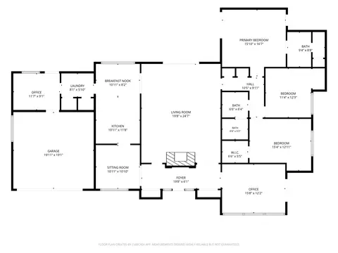 Floorplan - 6316 E 57th Pl, Tulsa, OK 74135 photo 1 of 1