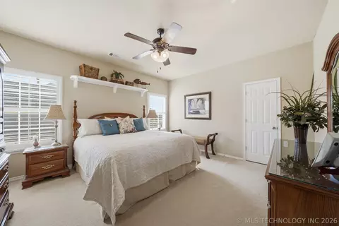 Bedroom - 7407 E Galveston Pl, Broken Arrow, OK 74014 photo 6 of 9