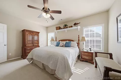 Bedroom - 7407 E Galveston Pl, Broken Arrow, OK 74014 photo 7 of 9