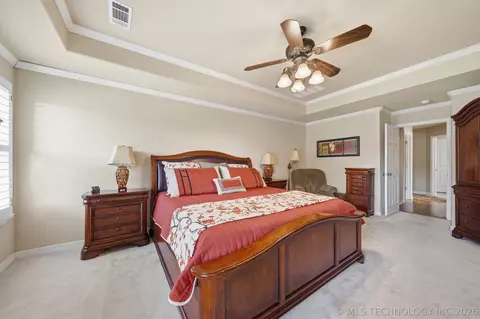 Bedroom - 7407 E Galveston Pl, Broken Arrow, OK 74014 photo 2 of 9
