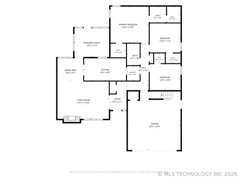 Floorplan - 161 E K Pl, Jenks, OK 74037 photo 2 of 3