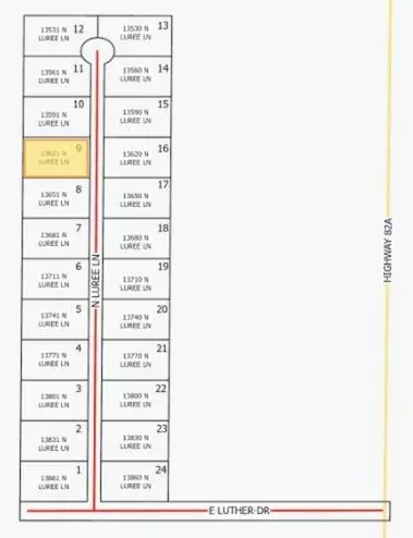 13621 N Luree Ln, Tahlequah, OK 74464