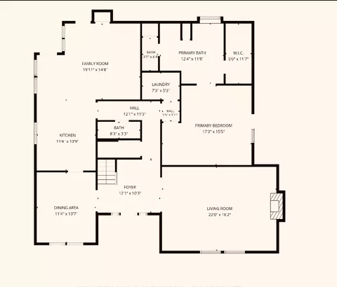 Floorplan - 7422 E 65th Pl, Tulsa, OK 74133 photo 1 of 2