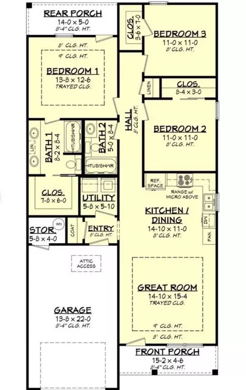 Floorplan - 1319 Wolfe Ln, Ada, OK 74820 photo 1 of 2