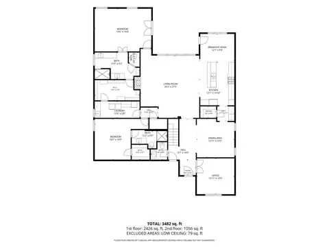 Floorplan - 9538 E 109th St, Tulsa, OK 74133 photo 1 of 3