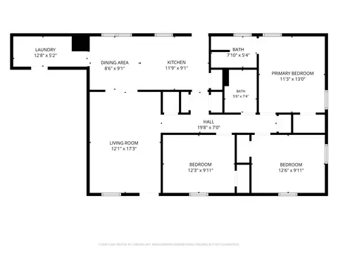 Floorplan - 602 NW 4th St, Checotah, OK 74426 photo 1 of 1