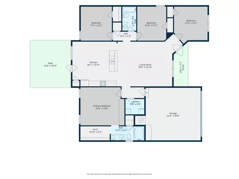 Floorplan - 8535 E 126th Pl S, Bixby, OK 74008 photo 1 of 1