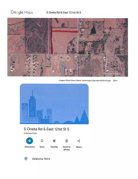 Oneta Road, Coweta, OK 74429