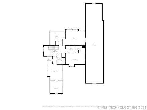 Floorplan - 1617 E 30th Pl, Tulsa, OK 74114 photo 3 of 3