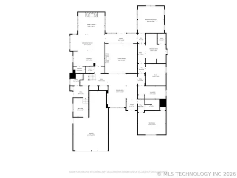 Floorplan - 1617 E 30th Pl, Tulsa, OK 74114 photo 2 of 3