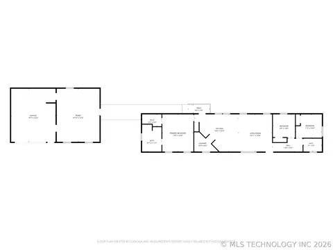 Floorplan - 6115 E 106th St N, Sperry, OK 74073 photo 1 of 1