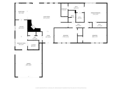 Floorplan - 2927 E 75th St, Tulsa, OK 74136 photo 1 of 1