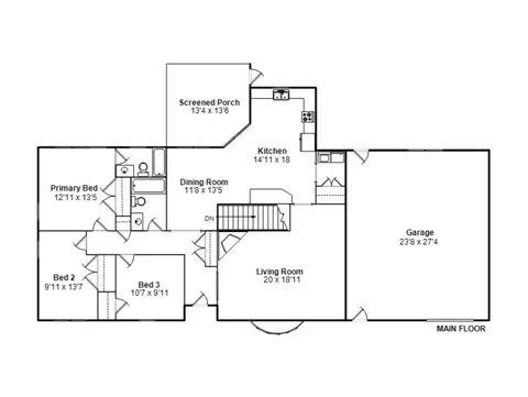 Floorplan - 290 Trillium Ln, Springfield, IL 62707 photo 1 of 2