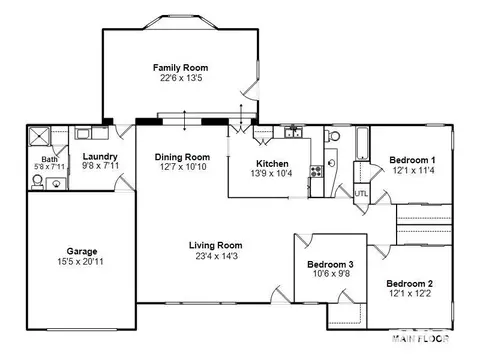 Floorplan - 48 Glen Aire Dr, Springfield, IL 62703 photo 1 of 1