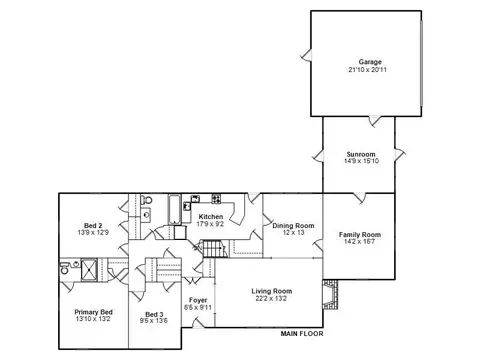 Floorplan - 2125 Greenbriar Rd, Springfield, IL 62704 photo 1 of 2