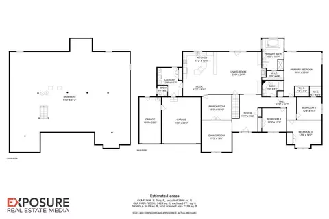 Floorplan - 2921 Cider Mill Ln, Springfield, IL 62702 photo 1 of 1