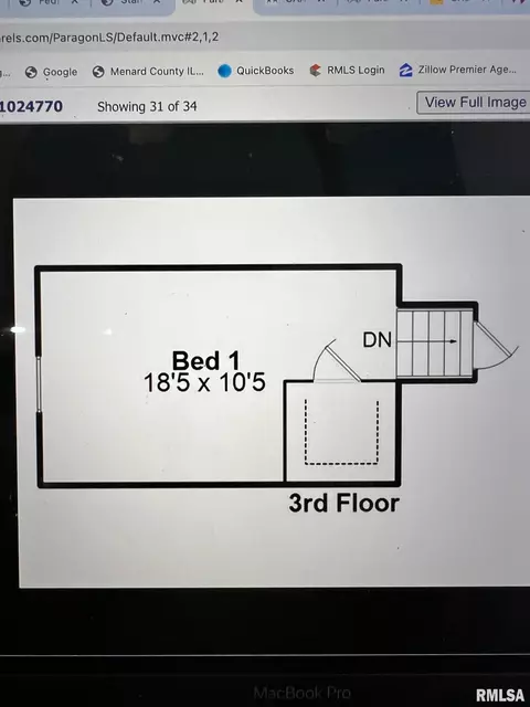 Floorplan - 204 E Black Ave, Springfield, IL 62702 photo 2 of 4