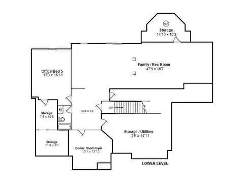 Floorplan - 6216 Northampton Ln, Springfield, IL 62711 photo 2 of 3