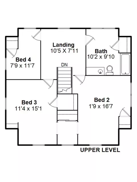 Floorplan - 1518 N 3rd St, Springfield, IL 62702 photo 2 of 3