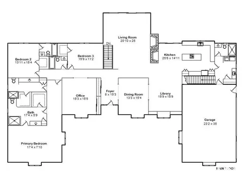 Floorplan - 1908 Oak Creek Rd, Springfield, IL 62704 photo 1 of 2