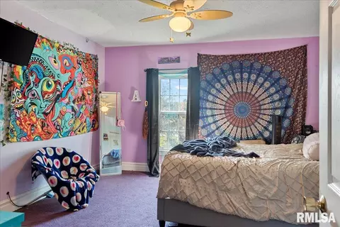 Bedroom - 202 E Birch St, New Berlin, IL 62670 photo 5 of 8