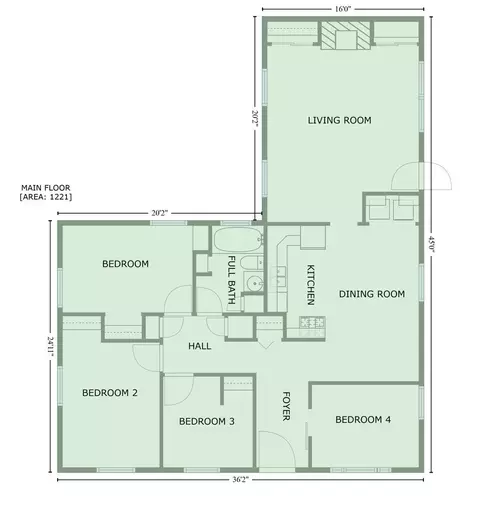 Floorplan - 19 Salem Ct, Springfield, IL 62702 photo 1 of 2