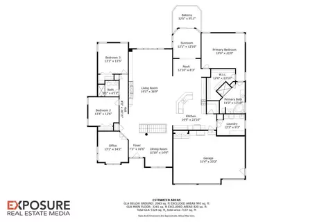 Floorplan - 6201 Abercromby Dr, Springfield, IL 62711 photo 2 of 2