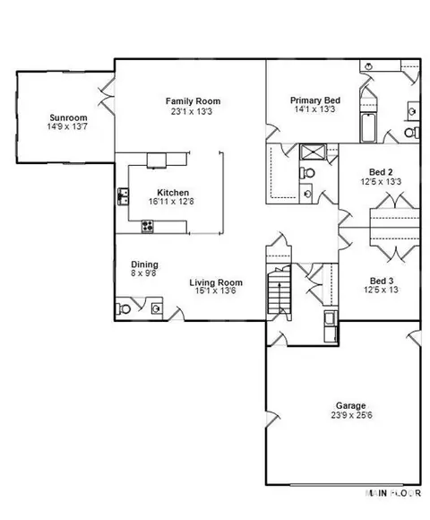 Floorplan - 111 W Wilcox St, Springfield, IL 62707 photo 1 of 2