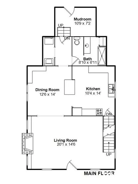 Floorplan - 1144 N 3rd St, Springfield, IL 62702 photo 1 of 3