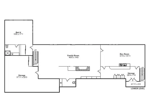 Floorplan - 1515 E Lake Shore Dr, Springfield, IL 62712 photo 2 of 2