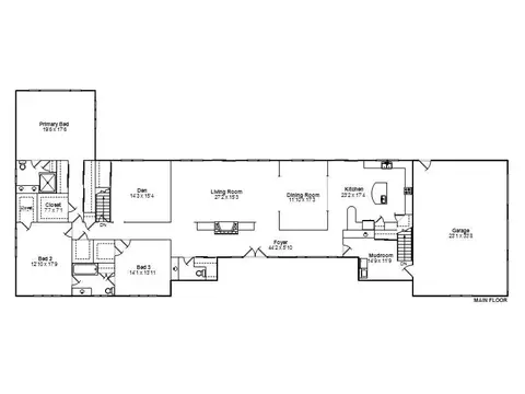 Floorplan - 1515 E Lake Shore Dr, Springfield, IL 62712 photo 1 of 2