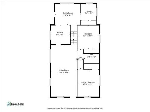 Floorplan - 1223 N Ledlie Ave, Springfield, IL 62702 photo 1 of 2