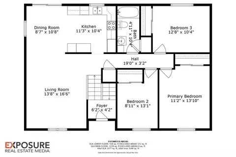Floorplan - 3000 Griffiths Ave, Springfield, IL 62702 photo 2 of 2