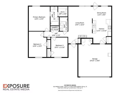 Floorplan - 504 N Bitterroot Dr, Athens, IL 62613 photo 1 of 1