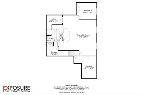 Floorplan - 4306 Castle Pines Dr, Springfield, IL 62711 photo 2 of 3