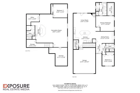 Floorplan - 4306 Castle Pines Dr, Springfield, IL 62711 photo 1 of 3