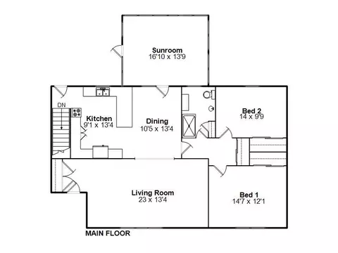 Floorplan - 36 Bob O Link Dr, Springfield, IL 62702 photo 2 of 2