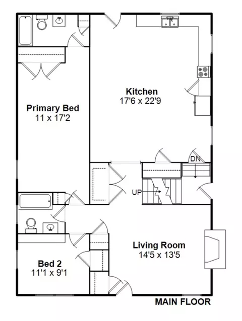 Floorplan - 2136 N 6th St, Springfield, IL 62702 photo 1 of 3