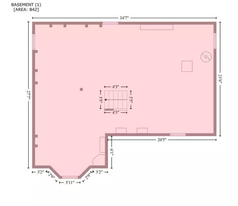 Floorplan - 1820 Noble Ave, Springfield, IL 62704 photo 5 of 7