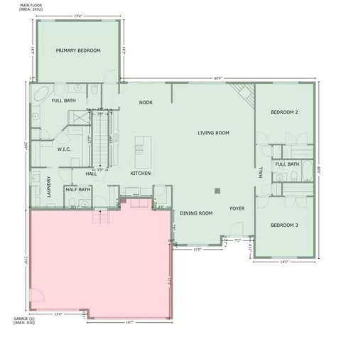 Floorplan - 4609 Lynhurst Rd, Springfield, IL 62711 photo 5 of 5