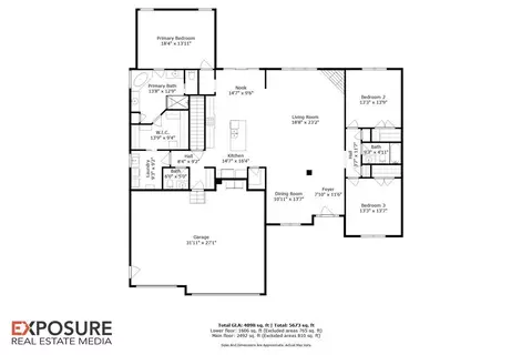 Floorplan - 4609 Lynhurst Rd, Springfield, IL 62711 photo 3 of 5