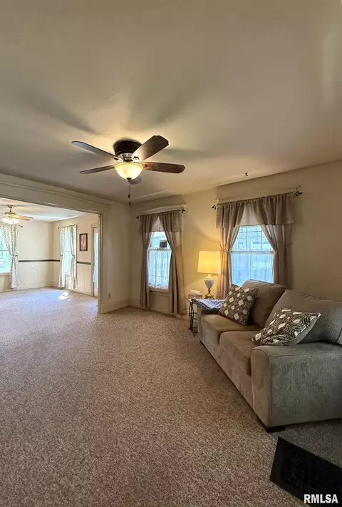 Living - 124 S Joy St, Oneida, IL 61467 photo 3 of 5