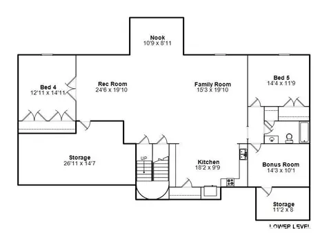 Floorplan - 4509 Lynhurst Rd, Springfield, IL 62711 photo 2 of 2