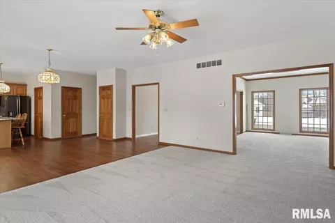Living - 6401 Raintree Pl, Springfield, IL 62712 photo 5 of 11