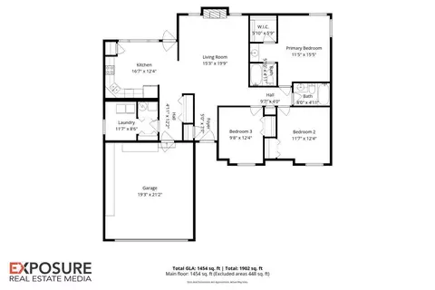 Floorplan - 2808 Placid Ct, Springfield, IL 62707 photo 1 of 1