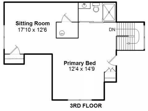 Floorplan - 923 N 5th St, Springfield, IL 62702 photo 3 of 4