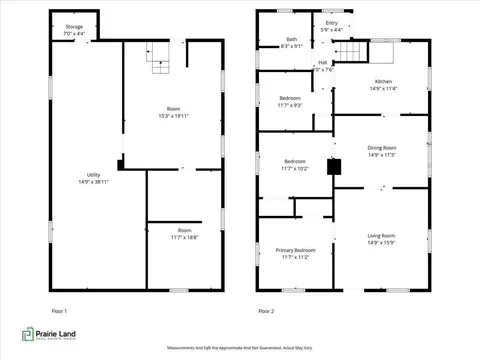Floorplan - 1729 E Converse Ave, Springfield, IL 62702 photo 3 of 3