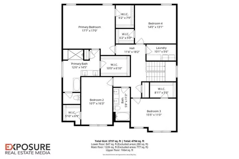 Floorplan - 2801 Richardson Dr, Springfield, IL 62711 photo 4 of 4
